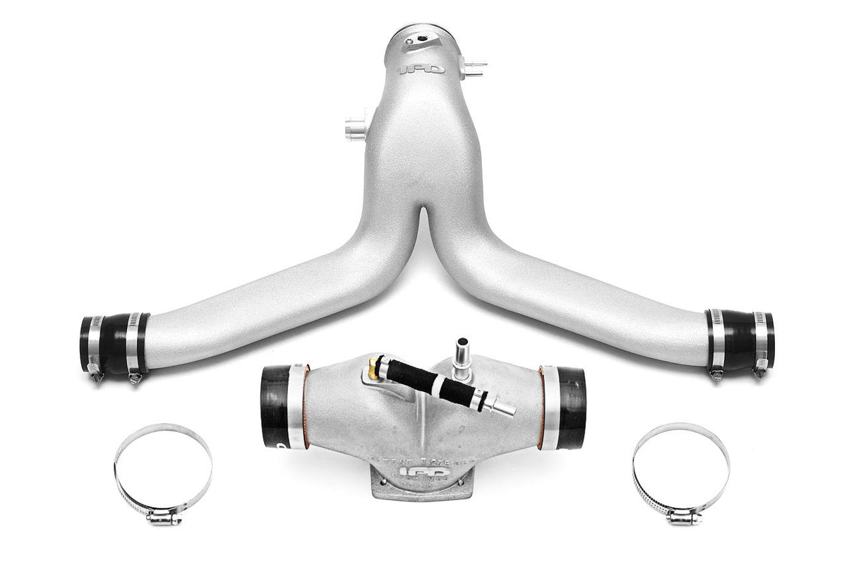 Porsche 997.2 Turbo IPD Intake Plenum & Y-Pipe (2010-2012)